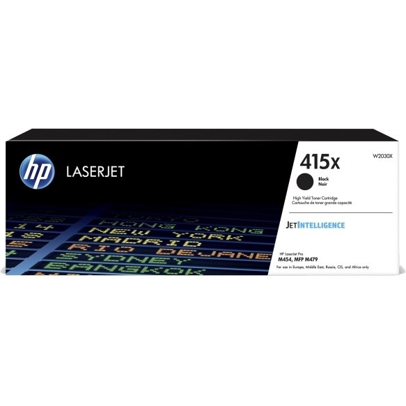 Toner HP 415X do Color LaserJet Pro M454, MFP M479 | 7 500 str. | black