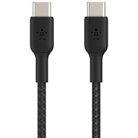 Kabel Braided USB-C USB-C 1m czarny