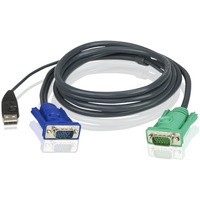 Kabel USB KVM 3in1 SPHD 2L-5201U