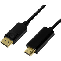 Kabel DisplayPort 1.2 do HDMI 1.4, 2m Czarny
