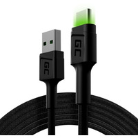 Kabel GC Ray USB-USB-C 200cm, podwietlenie LED