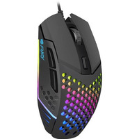 Mysz Battler 6400 DPI dla graczy podwietlenie Czarna