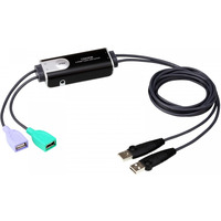 Przełącznik KM 2-portowy kablowy USB Boundless KVM Switch CS62KM-AT