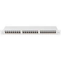 Patchpanel 24 port 1U KAT6A EK. PPSA-1024-S Szary