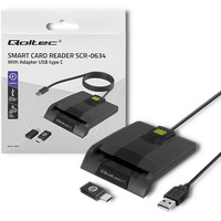 Inteligentny czytnik chipowych kart ID SCR-0634 | USB typu C