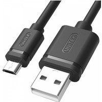Kabel USB - microUSB 2.0, 1, 5M, M/M; Y-C434GBK