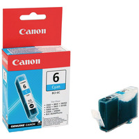 Tusz Canon BCI6C do S-800/820D/830D/900, i-560/950, BJC-8200 | cyan