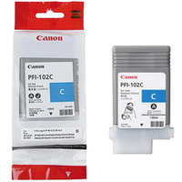 Tusz Canon PFI102C do IPF-500/600/700/710/720/750 | 130ml | cyan