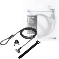 Linka zabezpieczaj�ca do notebooka, noble lock