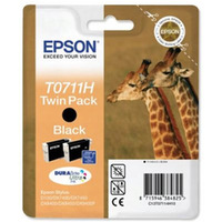 Tusz Epson T0711H do D120, SX-205/405/515 | 2 x 11, 1ml | black