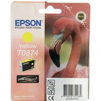 Tusz Epson T0874 do Stylus Photo R1900 | 11, 4ml | yellow