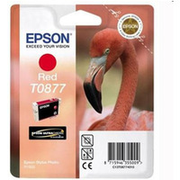 Tusz Epson T0877 do Stylus Photo R1900 | 11, 4ml | red