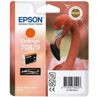 Tusz Epson T0879 do Stylus Photo R1900 | 11, 4ml | orange