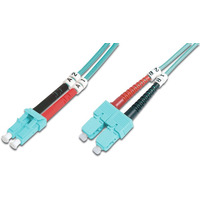 Patchcord �wiat�owodowy FO LC-SC MM 50/125 OM3 duplex LSOH 2m