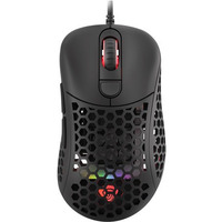 Mysz Xenon 800 lekka 16000 DPI podwietlenie RGB dla graczy lekka Czarna