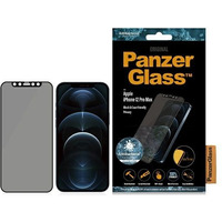 Szkło ochronne E2E Super+ iPhone 12 Pro Max Case Friendly AntiBacterial Microfracture Privacy