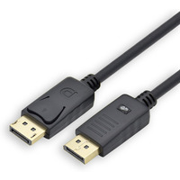 Kabel DisplayPort M/M 1.8 m. czarny