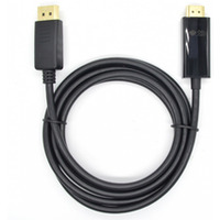 DisplayPort - HDMI Kabel 1.8m. czarny
