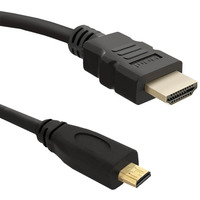 Kabel HDMI 1.4 Mski / Micro HDMI v1.4 mski | 2m