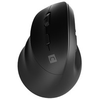 Mysz bezprzewodowa wertykalna Crake 2 2400 DPI Bluetooth 5.2 + 2.4GHz dla leworcznych Czarna