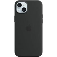 Etui silikonowe z MagSafe do iPhonea 15 Plus - czarne