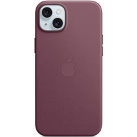 Etui z tkaniny FineWoven z MagSafe do iPhonea 15 Plus - rubinowa morwa