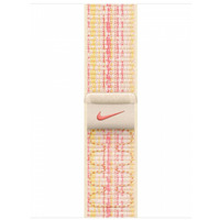 Opaska sportowa Nike w kolorze ksiycowej powiaty/rowym do koperty 41 mm