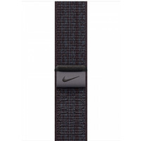 Opaska sportowa Nike w kolorze czarnym/niebieskim do koperty 45 mm
