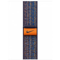 Opaska sportowa Nike w kolorze sportowego bkitu/pomaraczowym do koperty 41 mm
