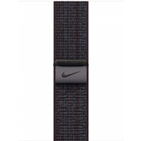 Opaska sportowa Nike w kolorze czarnym/niebieskim do koperty 41 mm