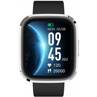 Smartwatch GRC Style Srebrno-czarny