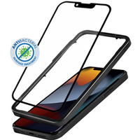 Szko ochronne Anti-Bacterial 3D Armour Glass iPhone 14 / iPhone 13 / iPhone 13 Pro z ramk instalacyjn