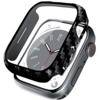 Etui ze szkem Hybrid Watch Case Apple Watch 45mm Carbon