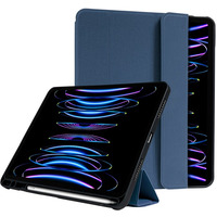 Etui iPad Pro 11 (2022-2021) / iPad Air 10.9 (5-4 gen.) z funkcj Apple Pencil Niebieskie