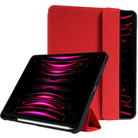Etui iPad Pro 11 (2022-2021) / iPad Air 10.9 (5-4 gen.) z funkcj Apple Pencil Czerwone