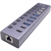 Hub USB 3.0/USB-C 9 portw LAN + Power Adapter 60W