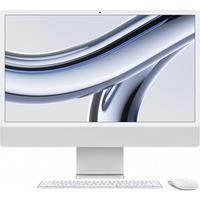iMac 24 cale: M3 8/10, 8GB, 256GB SSD - Srebrny