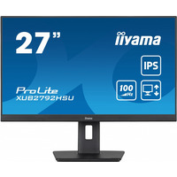 Monitor ProLite XUB2792HSU-B6 27 cali IPS, HDMI, DP, 100Hz, SLIM, 4xUSB3.2, PIVOT, HAS(150mm), 2x2W