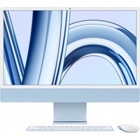 iMac 24 cale: M3 8/10, 8GB, 512GB SSD - Niebieski