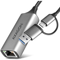 ADE-TXCA Karta sieciowa Gigabit Ethernet adapter, USB-C (USB-A redukcja) 3.2 Gen 1, instalacja automatyczna