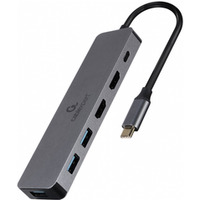 Adapter USB-C Hub USB-C PD HDMI x2 USB 3.0x3