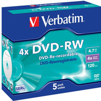 DVD-RW 4x 4.7GB 5P JC 43285