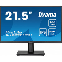 Monitor 21.5 cala ProLite XU2292HSU-B6 IPS, 100Hz, FreeSync, SLIM, HDMI, DP, 2x2W, 4xUSB(3.2), 0.4ms