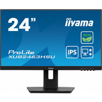Monitor 23.8 cala ProLite XUB2463HSU-B1 IPS, 100HZ, ECO, 3ms, SLIM, HDMI, DP, 2x USB3.22x2W, HAS(150mm), TCO, EPEAT