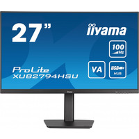 Monitor 27 cali ProLite XUB2794HSU-B6 VA, FHD, 100HZ, 4000:1, 1MS, HDMI, DP, 2xUSB, FreeSync, 2x2W, HAS(150mm), PIVOT