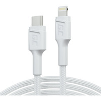 Kabel PowerStream USB-C do Lightning 1m MFI, PD, bia�y