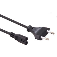 Kabel zasilajcy semka 2 pin 1, 5M wtyk EU MCTV-809