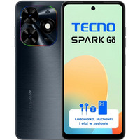 Smartfon Spark Go 2024 BG6 128+4 Czarny