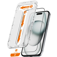 Szk�o hartowane EasyShield 2-Pack - iPhone 16 / iPhone 15 (2 sztuki)