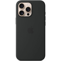Etui silikonowe z MagSafe do iPhonea 16 Pro Max - czarne
